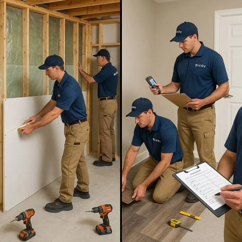 Repairs and Reconstruction process in Windber, PA