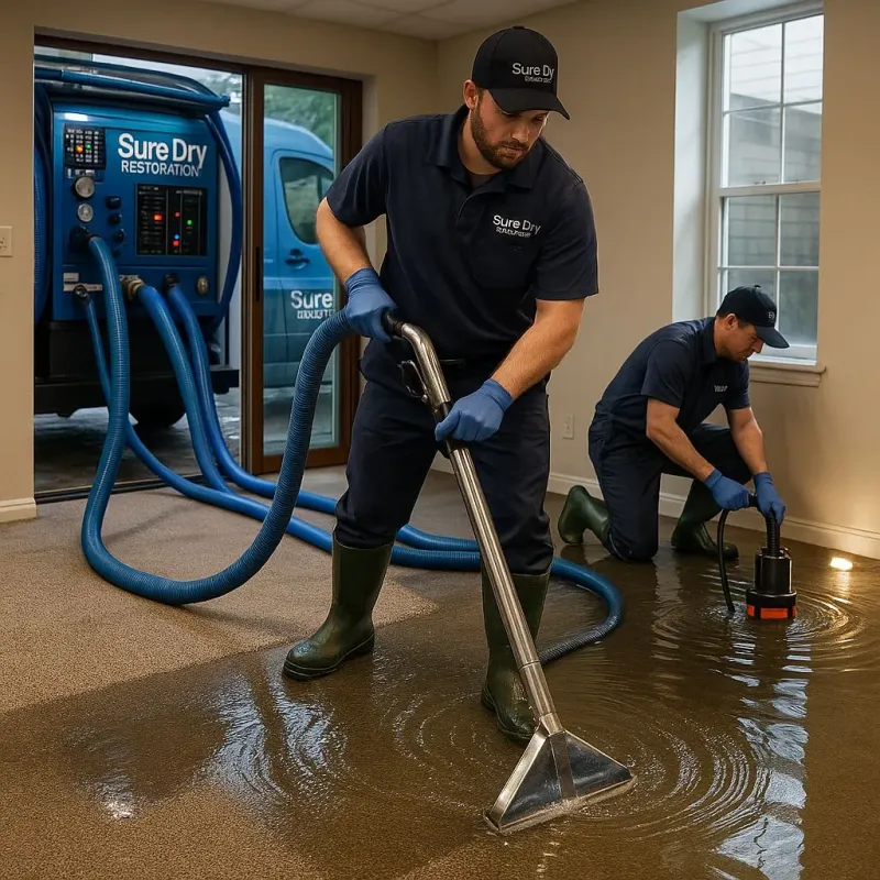 Water Extraction and Removal process in Windber, PA